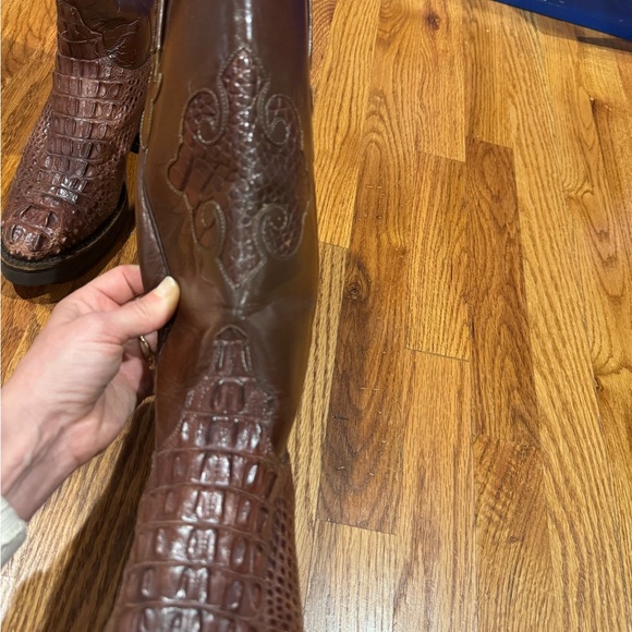 Handmade Crocodile Lucchese Boots - Picture 10 of 10